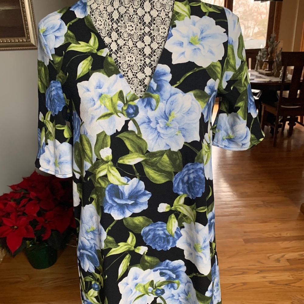 Floral mini dress